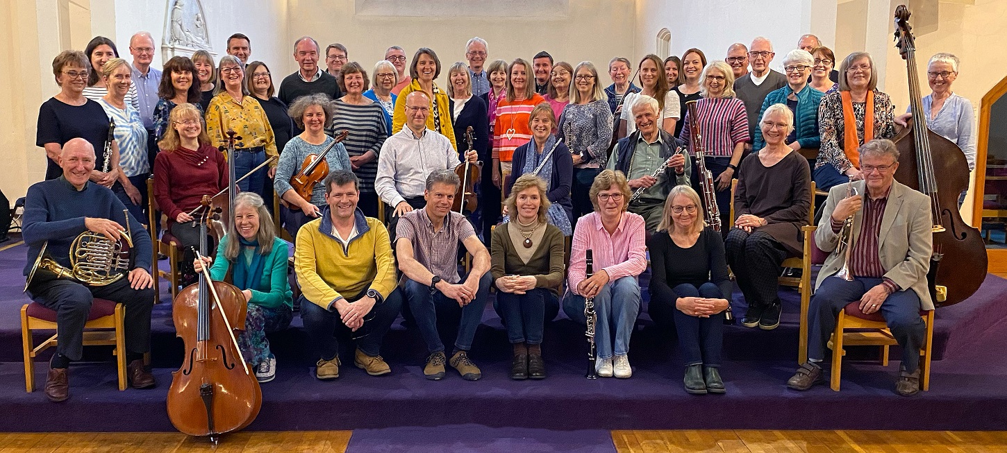 Emmanuel Church rehearsal 2022 The Charnwood Orchestra